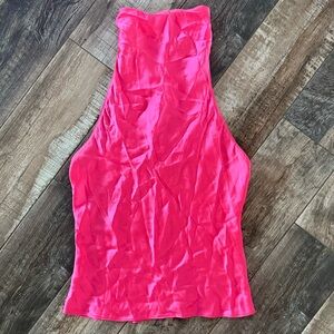 Amanda Uprichard Pink Top Size Small